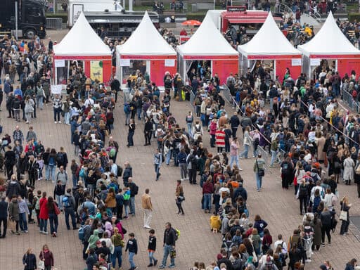 Impression Agora Signierzelt 2024